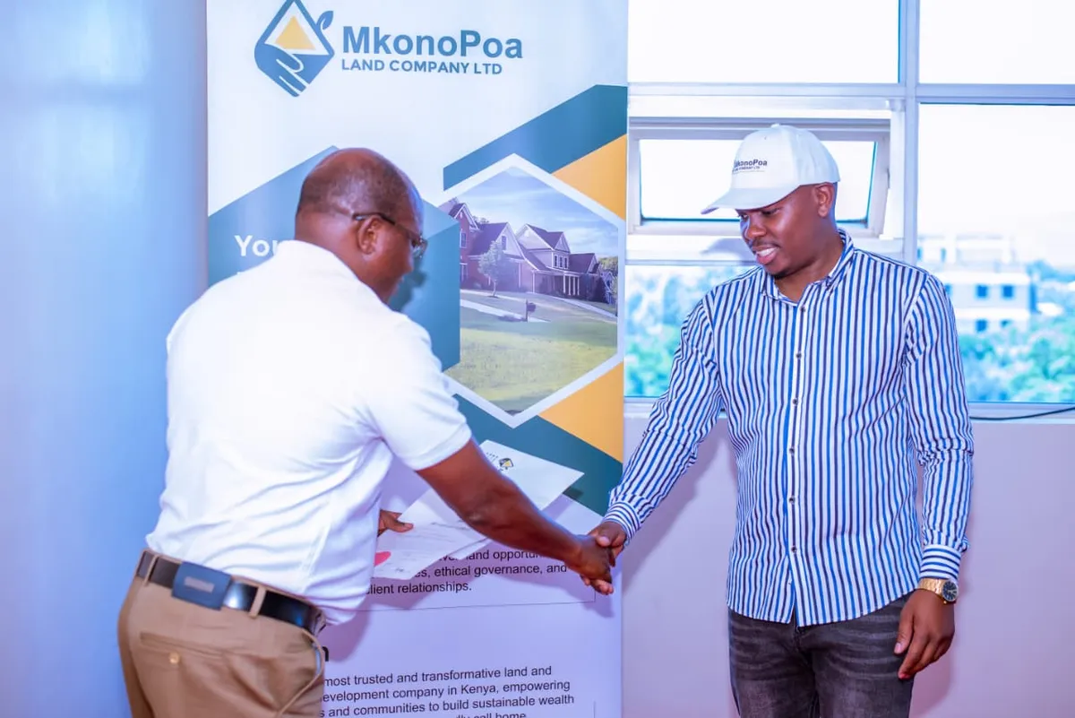MkonoPoa team during a site visit and client engagement