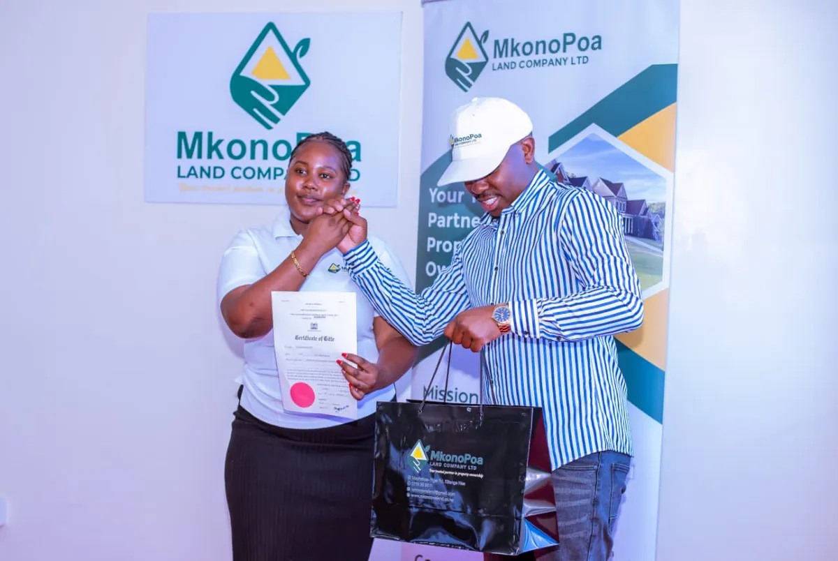 MkonoPoa team during a site visit and client engagement